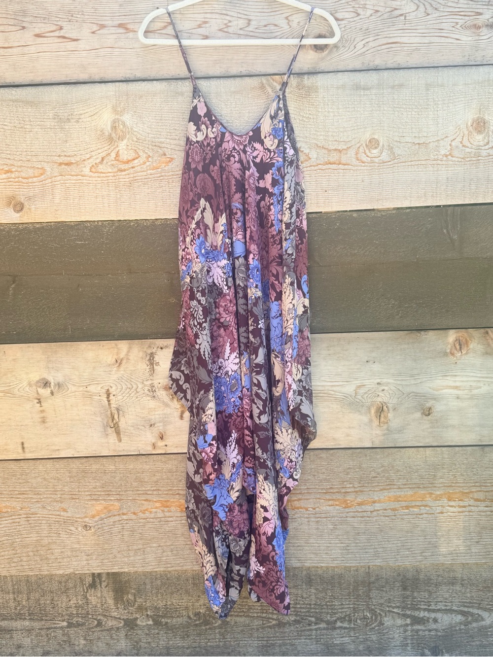 NWOT Palazzo-inspired flowy ‘jumpsuit’ in Plum and Lavender